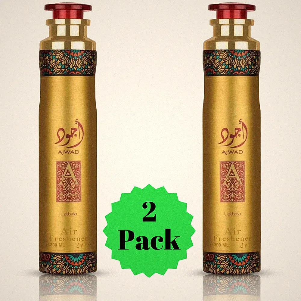 (2 Pack) Ajwad Lattafa Air Freshener 300mL Home Scent Fragrance New
