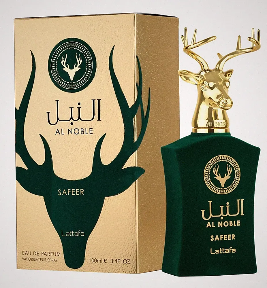 Al Noble Safeer EDP (100ml) Perfume Spray by Lattafa (fresh, spicy, woody)