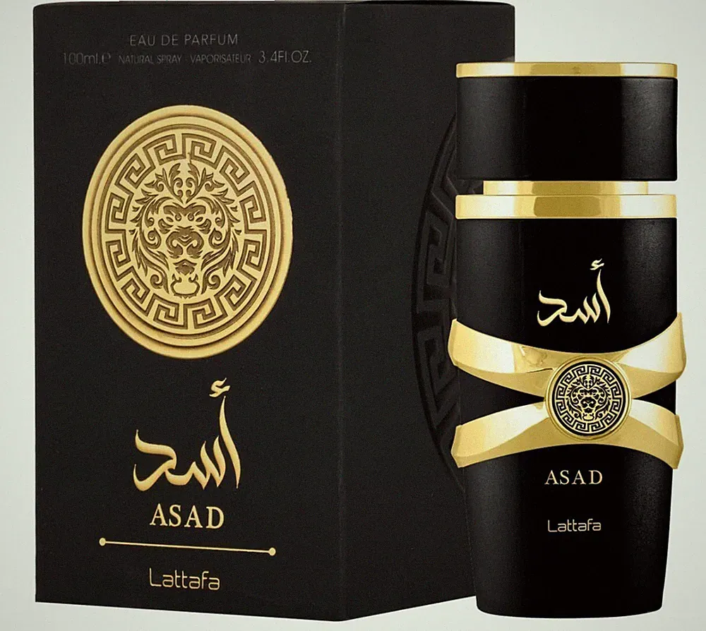 Asad by Lattafa perfume for unisex EDP 3.3 / 3.4 oz Cologne New in Box