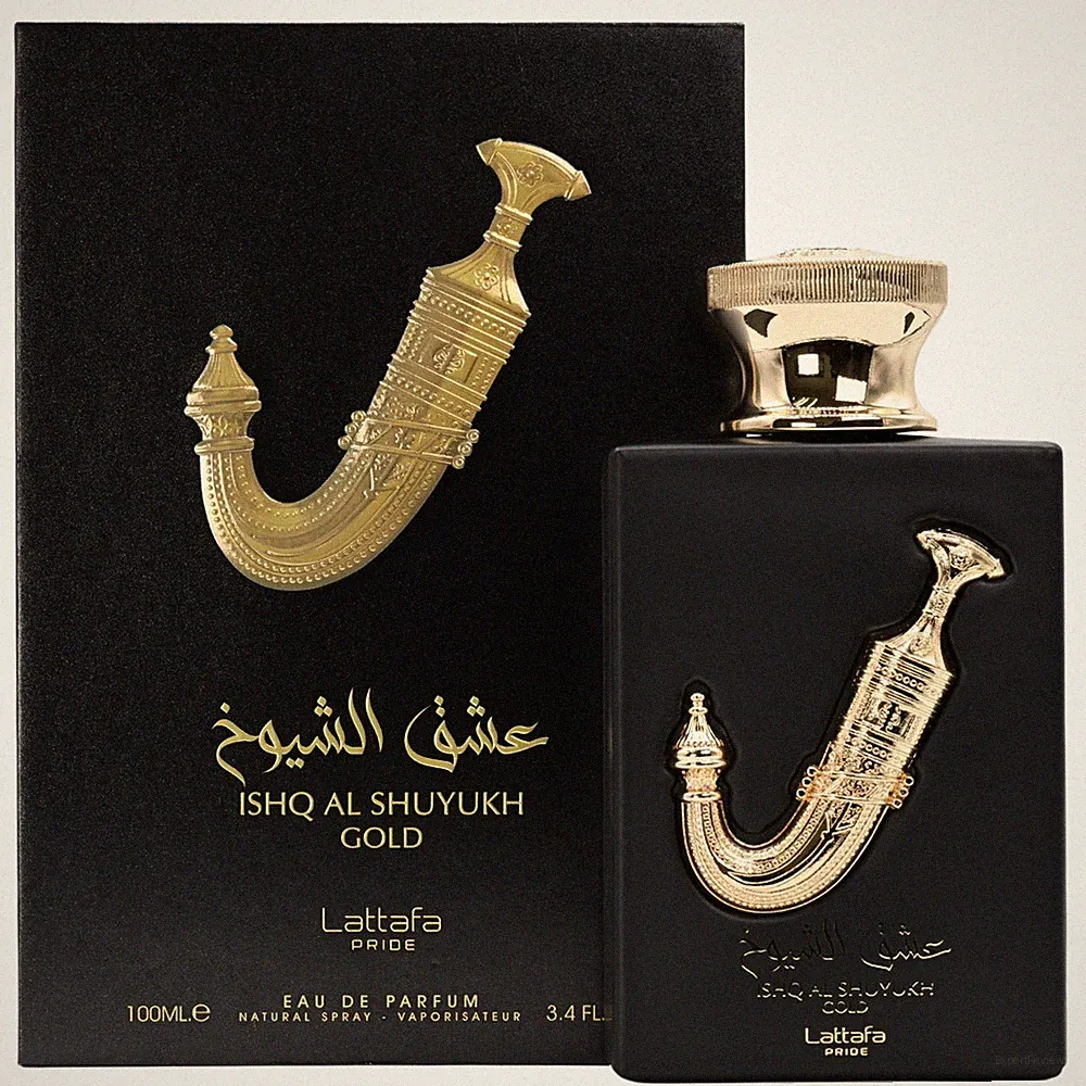 Ishq Al Shuyukh Gold by Lattafa perfume for unisex EDP 3.3 3.4 oz New in Box