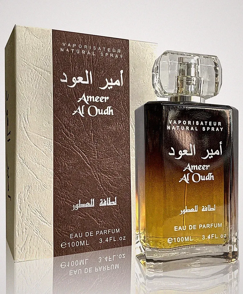 Lattafa Ameer Al Oudh Eau de Parfum 100ml Natural Spray –New In box.