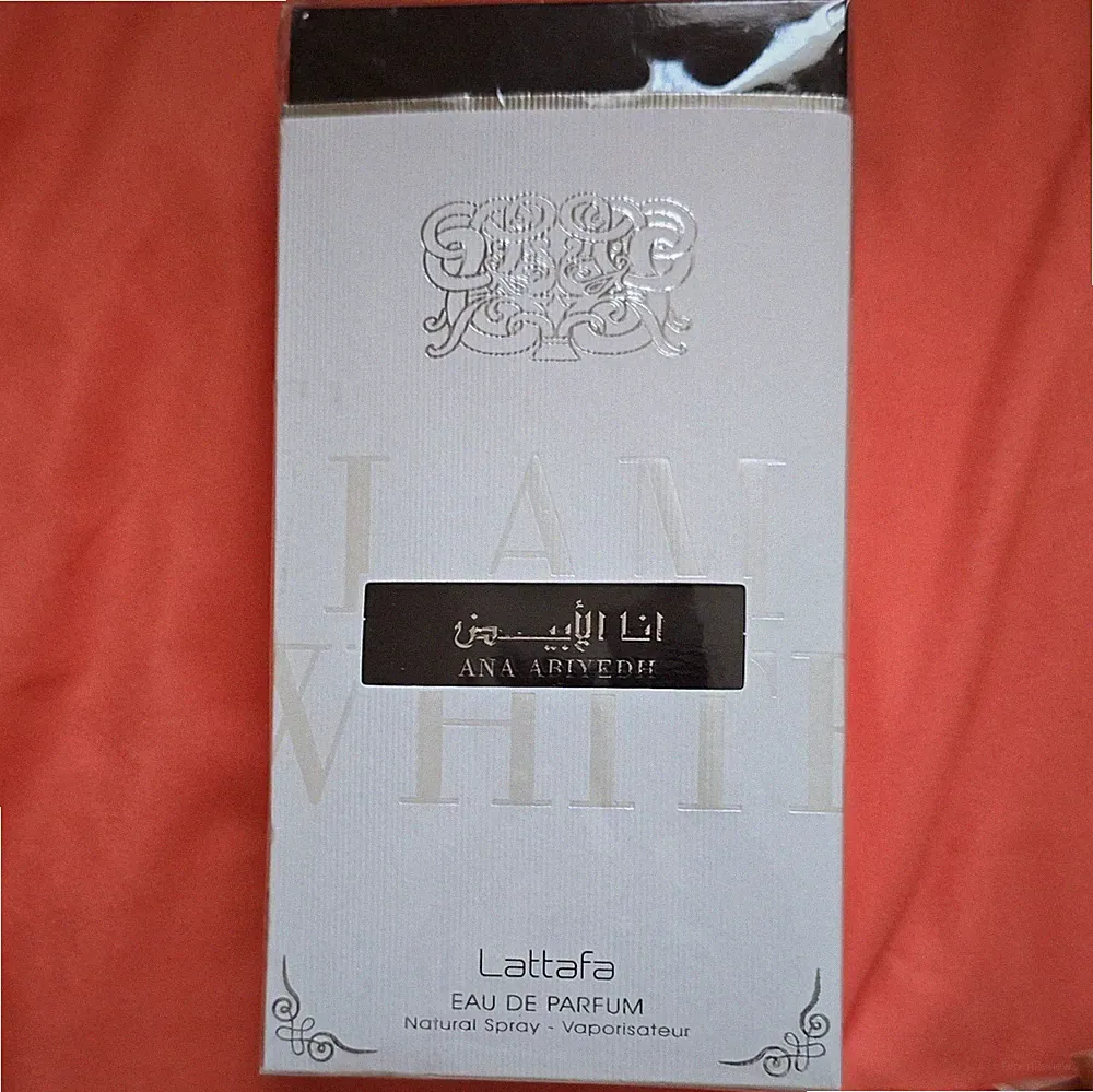 Lattafa Ana Abiyedh Eau de Parfum Natural Spray, Regular Size