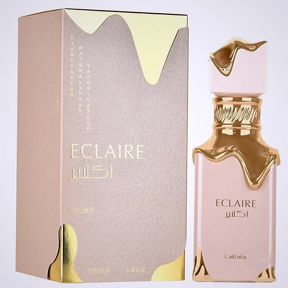 Lattafa Eclaire - 3.4oz - Vanilla, Caramel, Sweet, Floral - Eau de Parfum Long