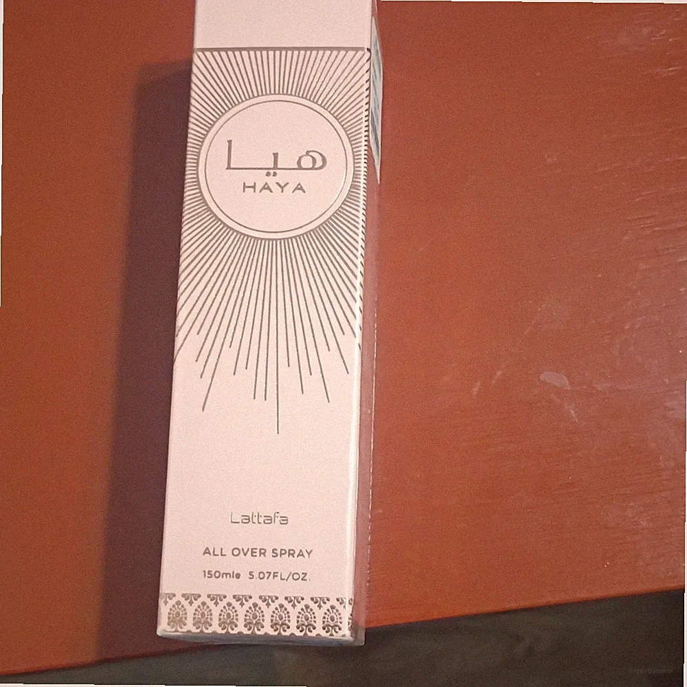 Lattafa Haya All Over Spray 5.07 fl oz Pink Champagne Mandarin Pink Freesia