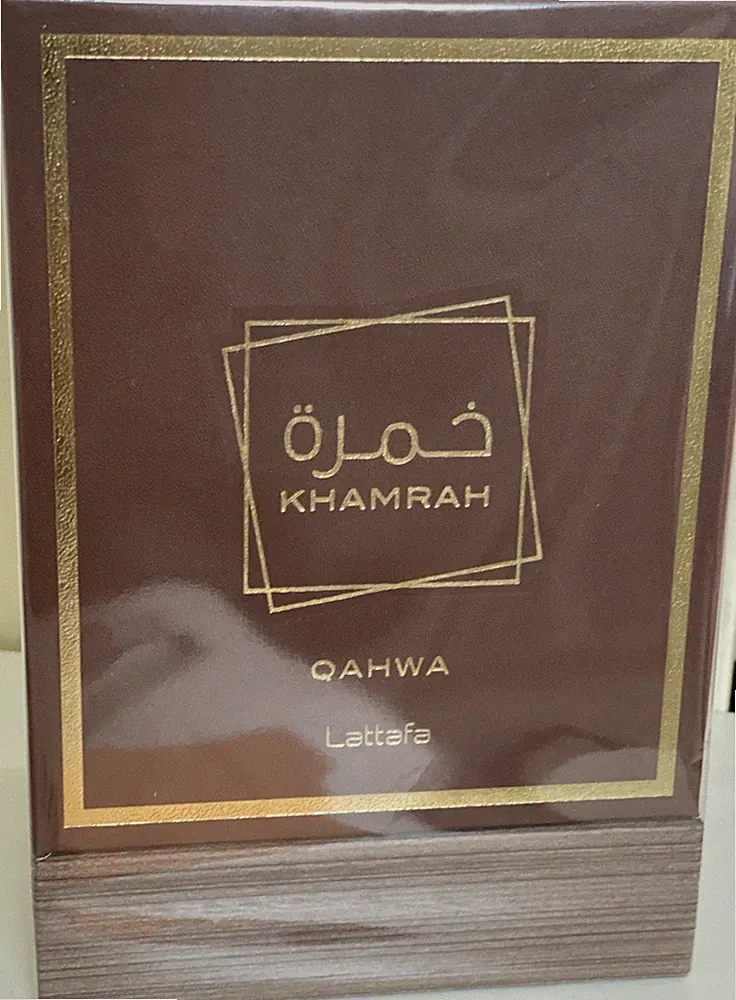 Lattafa Khamrah Qahwa Eau de Parfum (3.4 oz) 100ml NEW Sealed