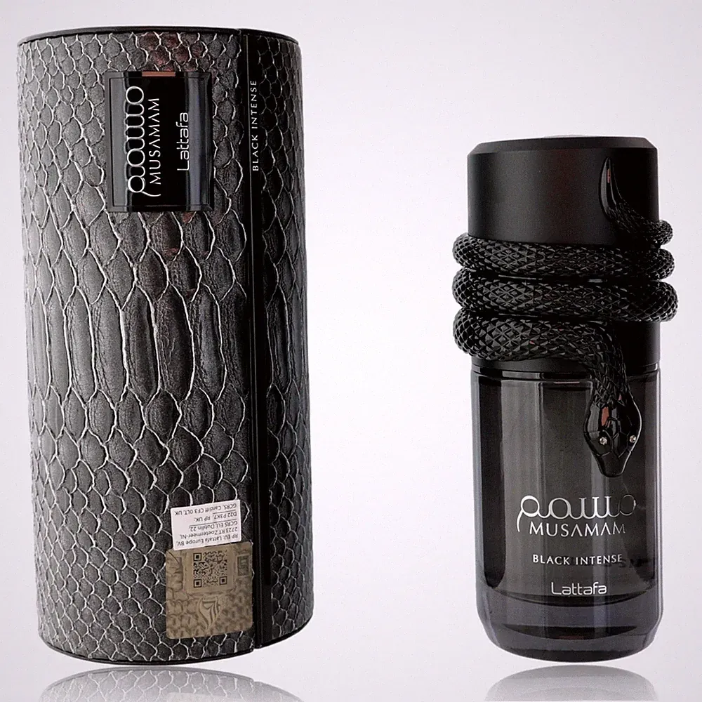 Musamam Black Intense by Lattafa, 3.4 oz EDP Spray for Unisex