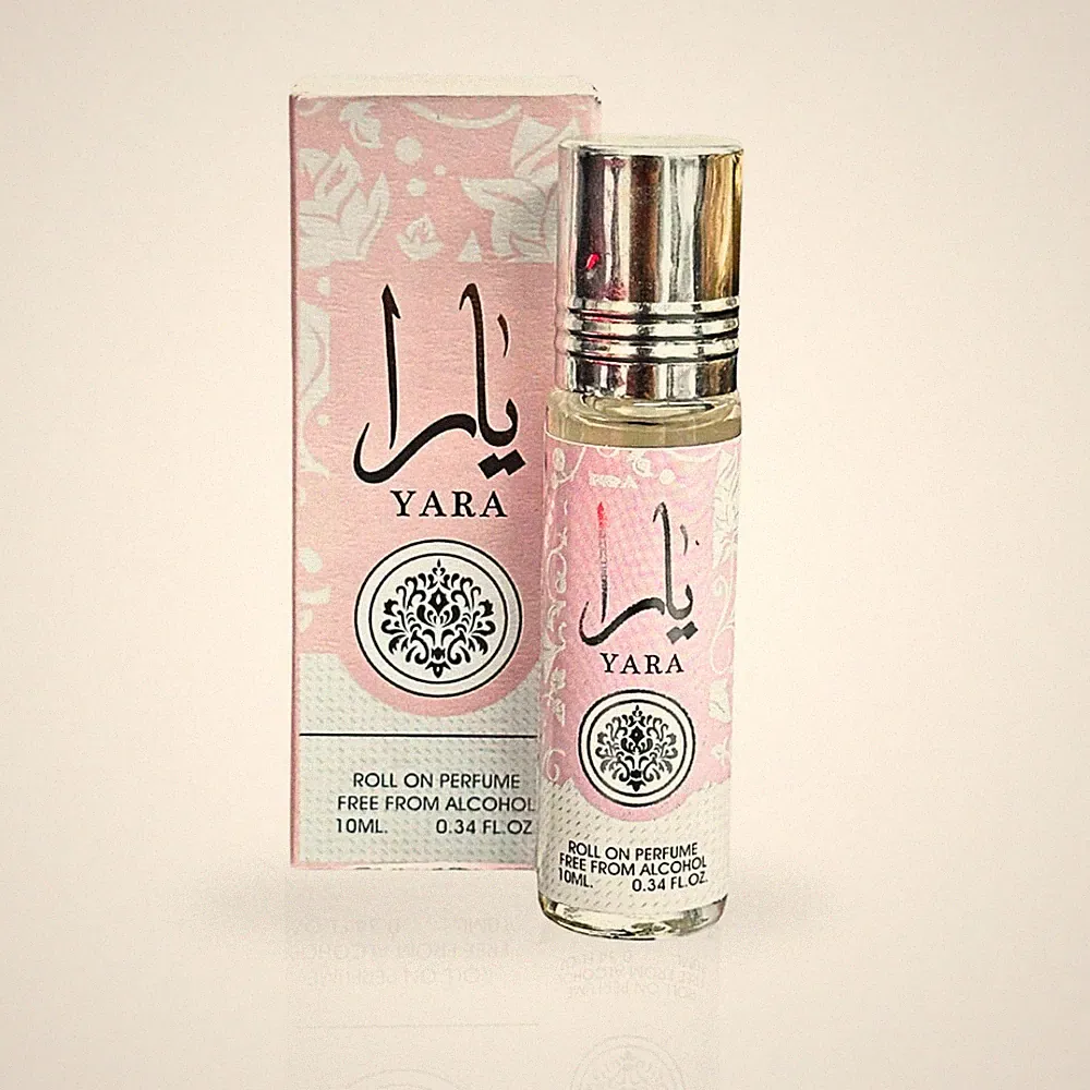 Yara Roll On Perfume Oil CPO 10ml (0.34 Ounce) Travel Size by Lattafa